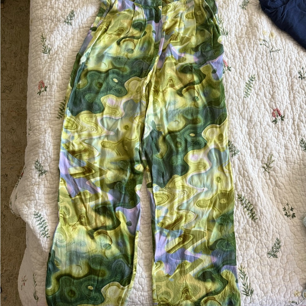 Never Fully Dressed Swirl Patterned Pants